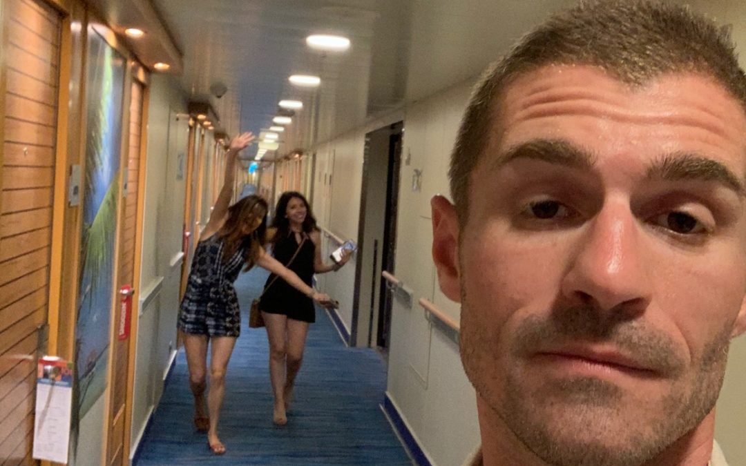 Partying all the way back to the cabin